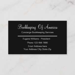 Carte De Visite Concierge Concierge Conception classique
