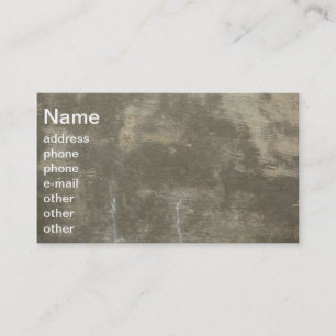 Carte De Visite Concret