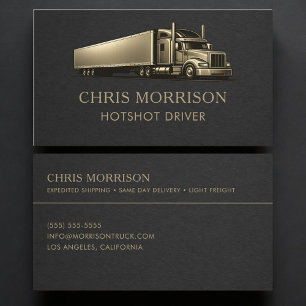 Carte De Visite Conducteur de pointe professionnel