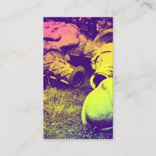 Carte De Visite cônes de crème glacée d'été en fibre de verre