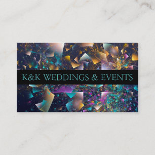 Carte De Visite Confetti Event Party Planner Mariages Business
