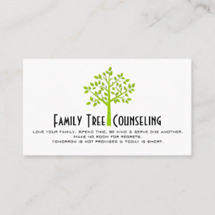 Carte De Visite Conseil familial