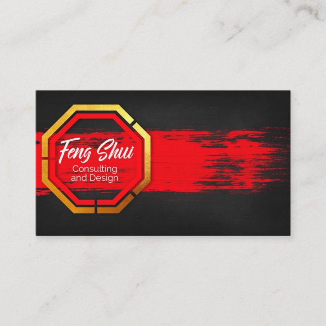 Carte De Visite Conseil Feng Shui (Devant)