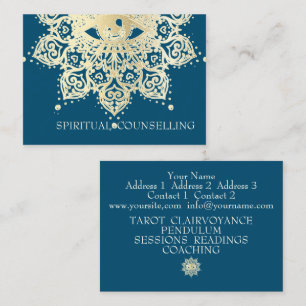 Carte De Visite Conseil Spirituel, Tarot, Psychique Business Ca