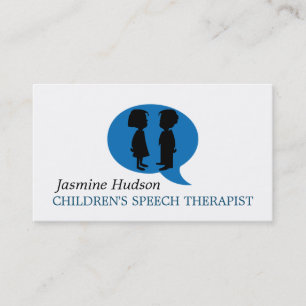 Carte De Visite Conseiller en orthophonie pour enfants