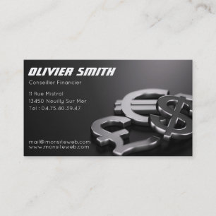Carte De Visite Conseiller Financier
