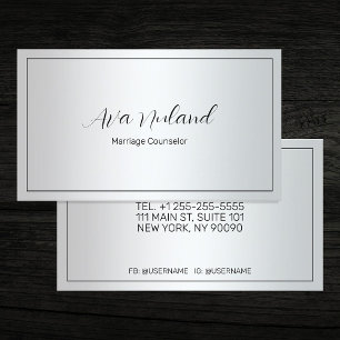 Carte De Visite Conseiller matrimonial