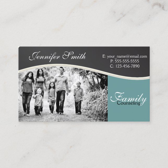 Carte De Visite Conseils aux familles (Devant)