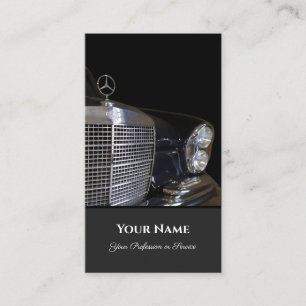 Carte De Visite Conservateur historique de voitures Oldtimer Merce