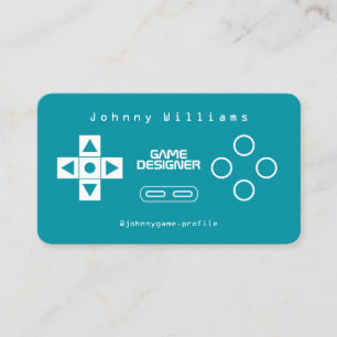 Carte De Visite Console de jeu vidéo cache joypad