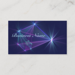 Carte De Visite Constellation, Art Fractal Abstrait Imaginaire