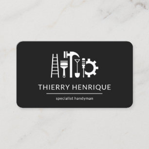 Carte De Visite Constructeur d'outils de construction Handyman