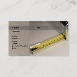 Carte De Visite construction/architecte/concepteur