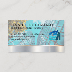Carte De Visite Construction   Bâtiments commerciaux