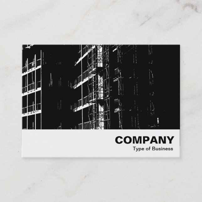 Carte De Visite Construction contrastée (Devant)