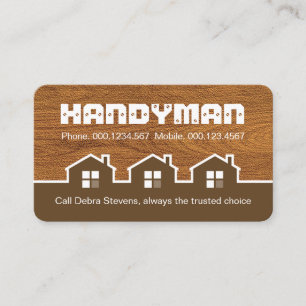 Carte De Visite Construction de maison en bois