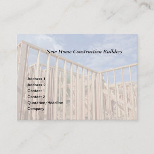 Carte De Visite construction de maisons