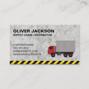 Carte De Visite Construction   Distributeur d'approvisionnement Co