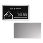 Construction d'une maison en acier gris