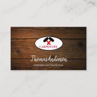 Carte De Visite Construction professionnelle et menuiserie