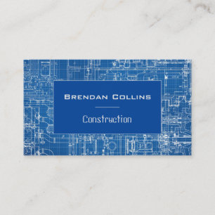 Carte De Visite Construction technique d'ingénierie de modèle