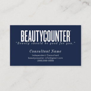 Carte de visite consultant Beautycounter