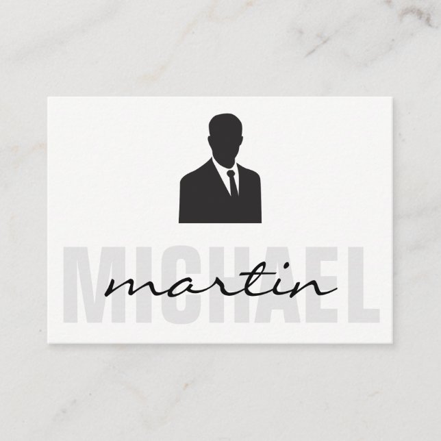 Carte De Visite Consultant d'entreprise (Devant)