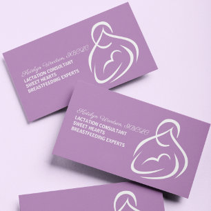 Carte De Visite Consultant en lactation Expert en allaitement Viol
