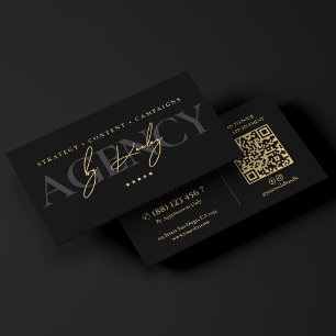 Carte De Visite Consultant en marketing moderne Stratège de marque
