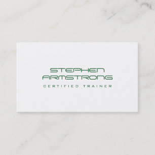 Carte De Visite Consultant futuriste élégant professionnel à feuil