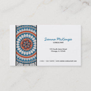 Carte De Visite Consultant Henna Mehndi