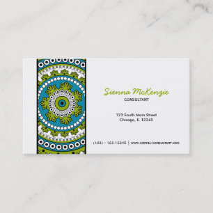 Carte De Visite Consultant Henna Mehndi
