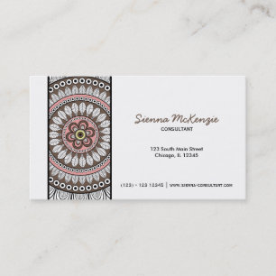 Carte De Visite Consultant Henna Mehndi