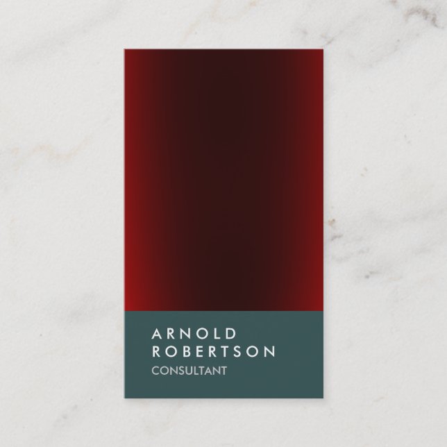 Carte de visite consultant Tendance gris ardoise r (Devant)