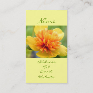 Carte De Visite Contact de chaleur