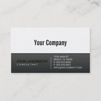 Carte de visite contemporain