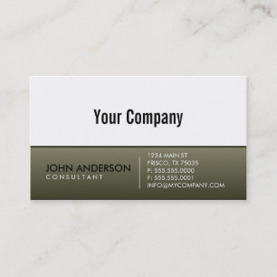 Carte de visite contemporain