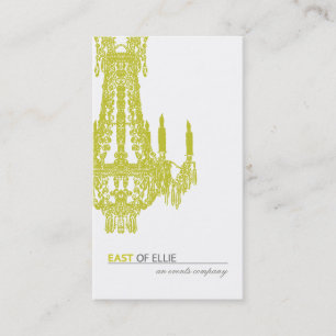 Carte de visite contemporain de lustre