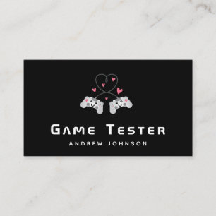 Carte De Visite Contrôleur Joystick Tester Tester Cute