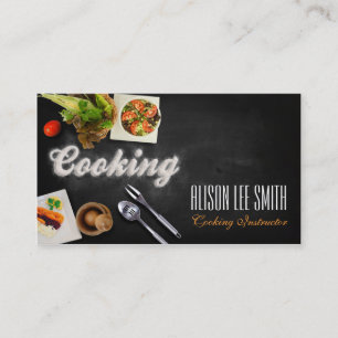 Carte De Visite Cooking Instructeur/Chef
