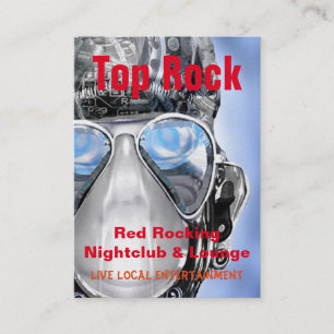 Carte De Visite Cool de butoir de cyborg unique