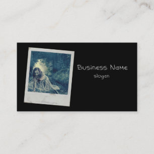 Carte De Visite Cool fille Zombie