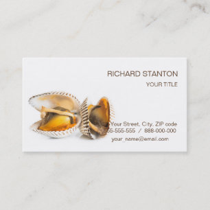 Carte De Visite Coquille
