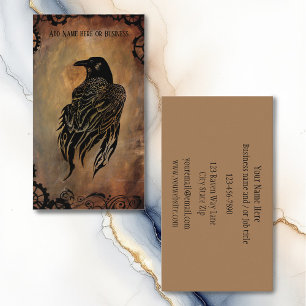 Carte De Visite Corbeau