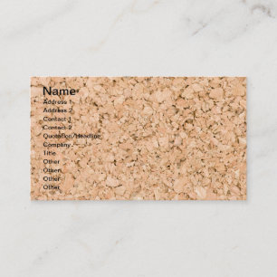 Carte De Visite Cork oak