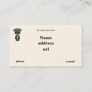 Carte De Visite Correction des gardes forestières SFG SF de bére