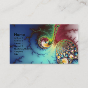 Carte De Visite Cortex visuel