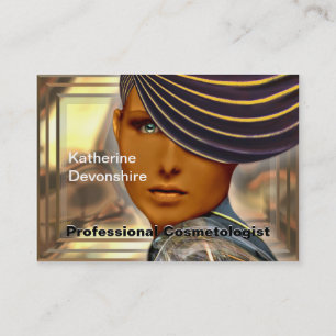 Carte De Visite Cosmetologist de professionnel de Flairnstar