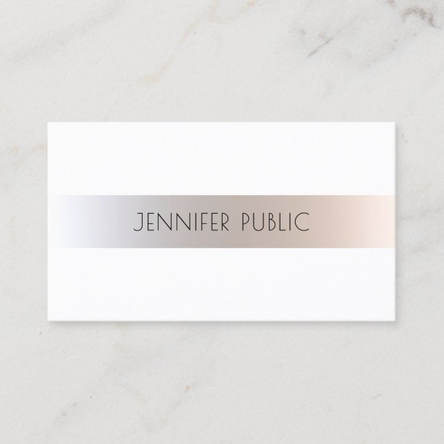 Carte De Visite Cosmetologue cosmétologue maquillage Glam tendance (Devant)