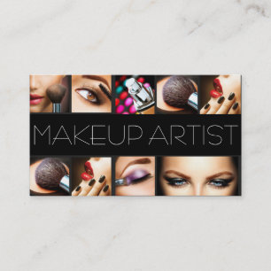 Carte De Visite Cosmetologue de maquillage Nails Beauty Salon